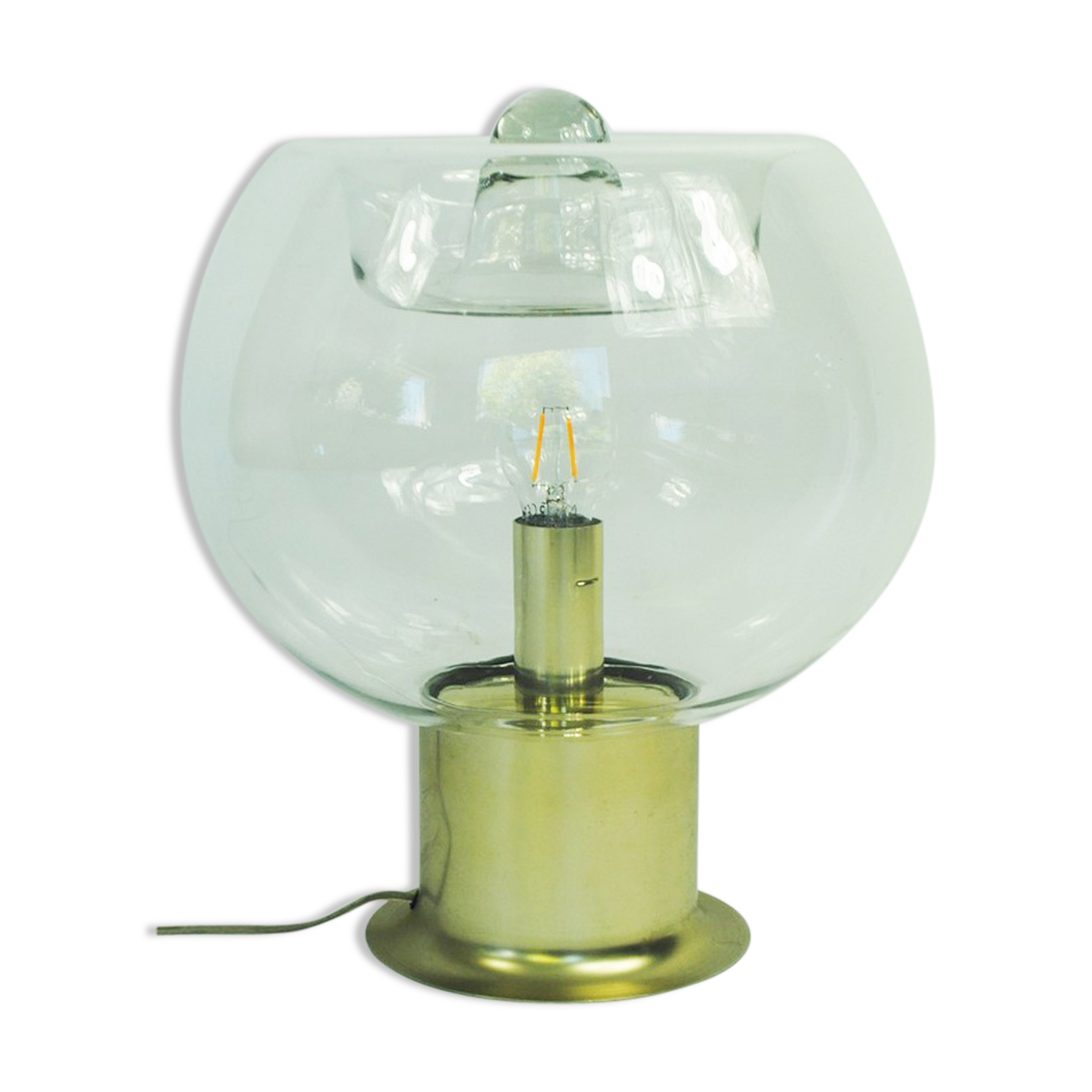 Doria hand blown glass lamp