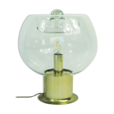 Lampe en verre soufflé à la main de Doria