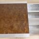 Vintage glass and aluminum bar coffee table, 1970