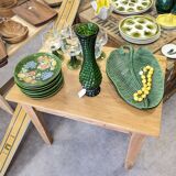 Small coffee table in raw wood