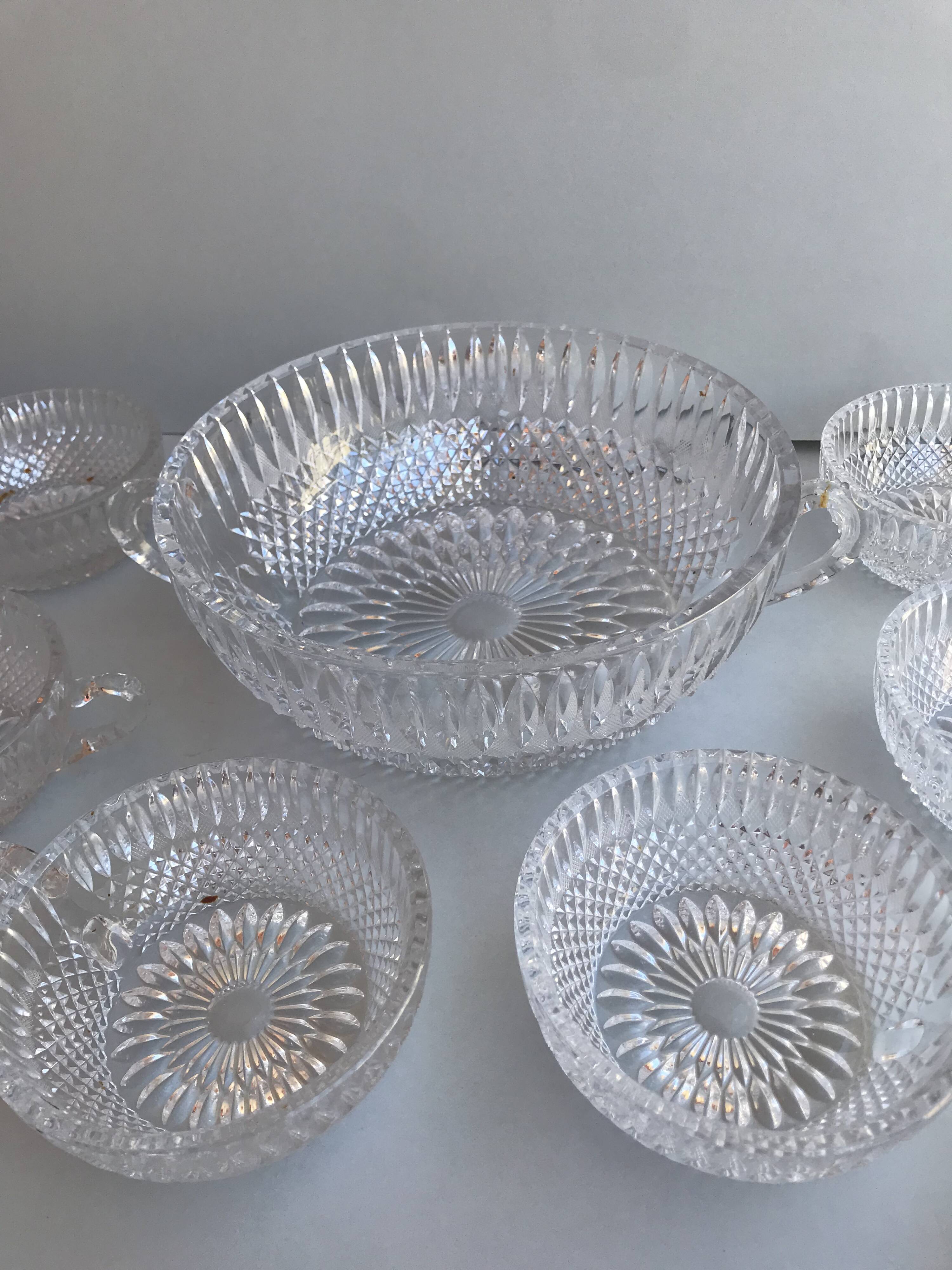 Saint Louis Crystal Punch Set