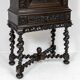 Neo-baroque cabinet from Gdansk in oak - around 1870-1880