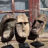Timor mask made from recycled wood