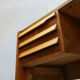 Bureau en bois du milieu du siècle