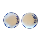 Set of 2 plates digoin sarreguemines model corsica