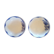 Set of 2 plates digoin sarreguemines model corsica