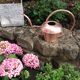 Arrosoir en cuivre brossé par Lecellier Villedieu vintage  années 60-70