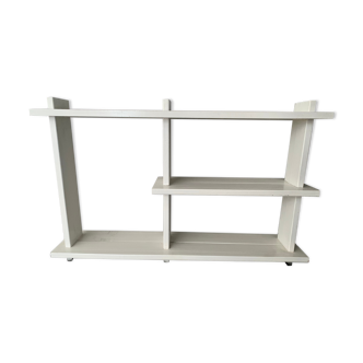 White vintage wall shelf
