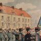 La présentation du drapeau en 1903