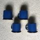 Batch of 4 enamelled sheet metal mugs