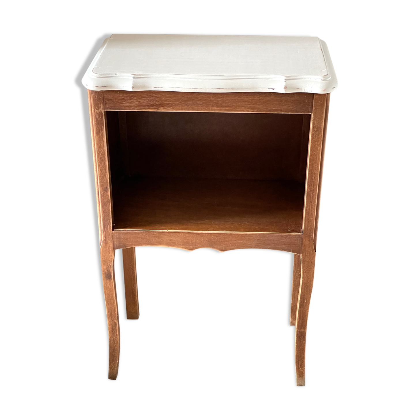 Vintage Wooden Bedside Table