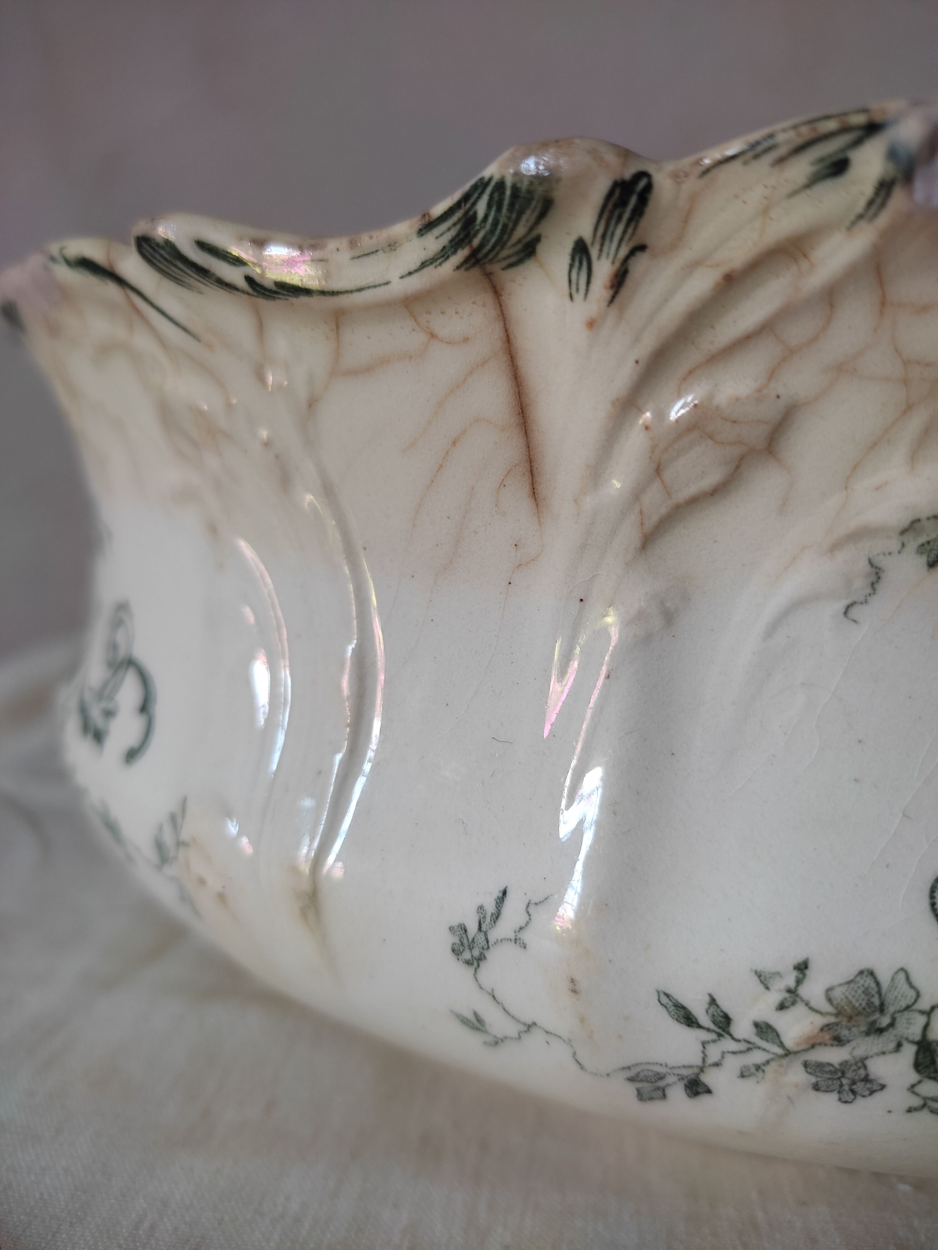 Earthenware bowl by Gien