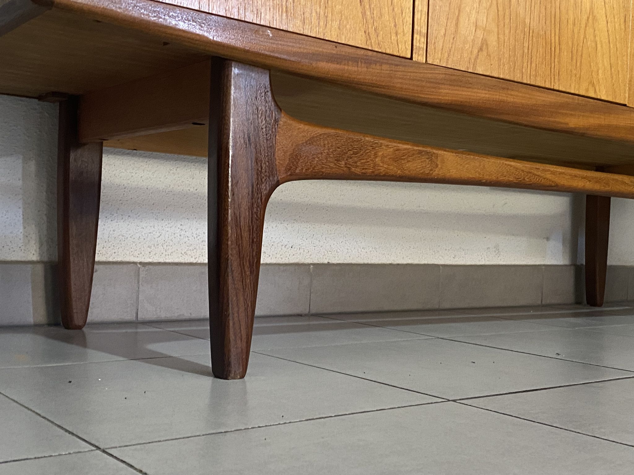 Scandinavian teak row G-Plan By Victor Wilkins 1960