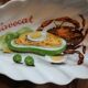 6 antique avocado cups
