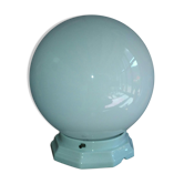 Ceiling light globe art deco porcelain Limoges support