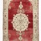 Red & Beige Oriental Vintage Rug 130x257Cm SK 22857