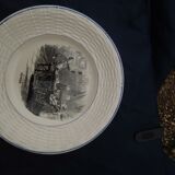 12 plates to desicate in Digoin Sarreguemines earthenware the months