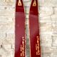 Paire de ski vintage en bois