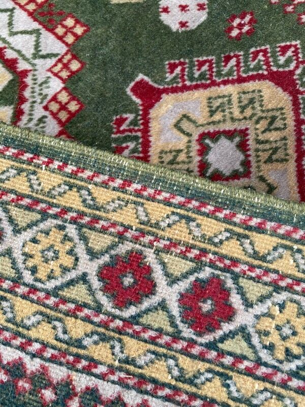 Tapis vintage caucasien couloir 80x280 cm