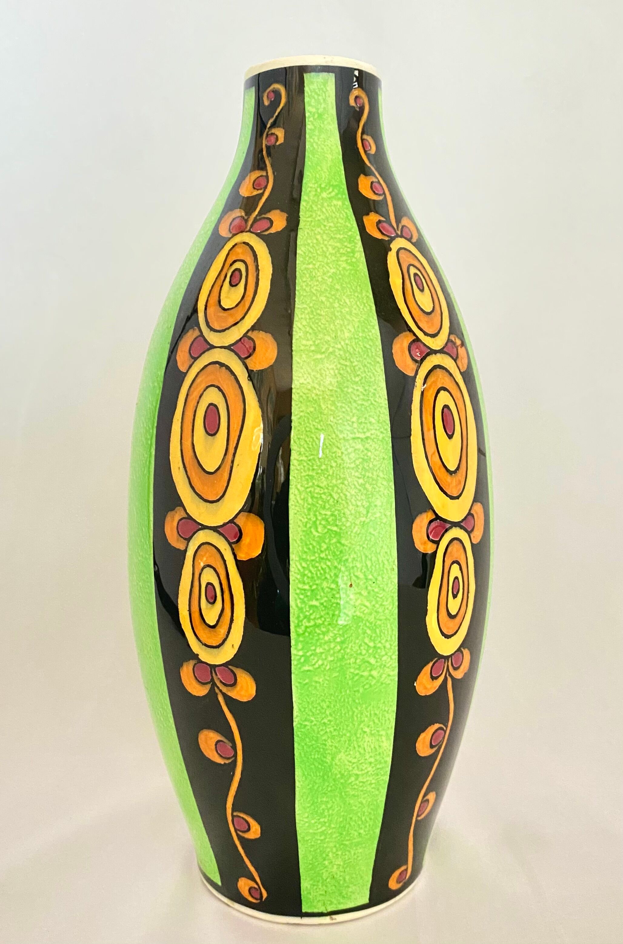 Very nice vase in perfect condition from Boch Freres Keramis