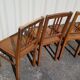 Set de 4 chaises bistrot ELF indislocables