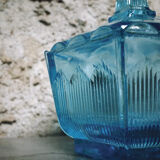 Art Deco blue glass sugar