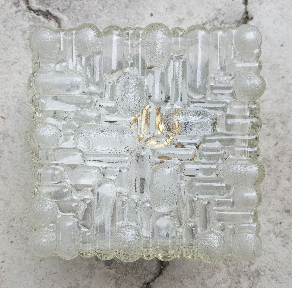 Vintage glass ceiling from the 70s