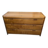 Luigi Gorgoni elm chest of drawers