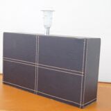 Leatherwrapped lamp, 1980
