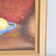 oil painting on panel still life fruit lemons signed 1950