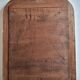 Vintage Louis Philippe style apricot table mirror 53 cm x 45 cm