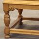 1960s vintage low sideboard / credenza cabinet in oak, Danish Baroque style