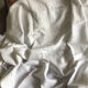 Nappe de réception en lin blanc BR 2mx2m10