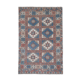 Vintage Turkish Oushak Rug 143 x 213 cm