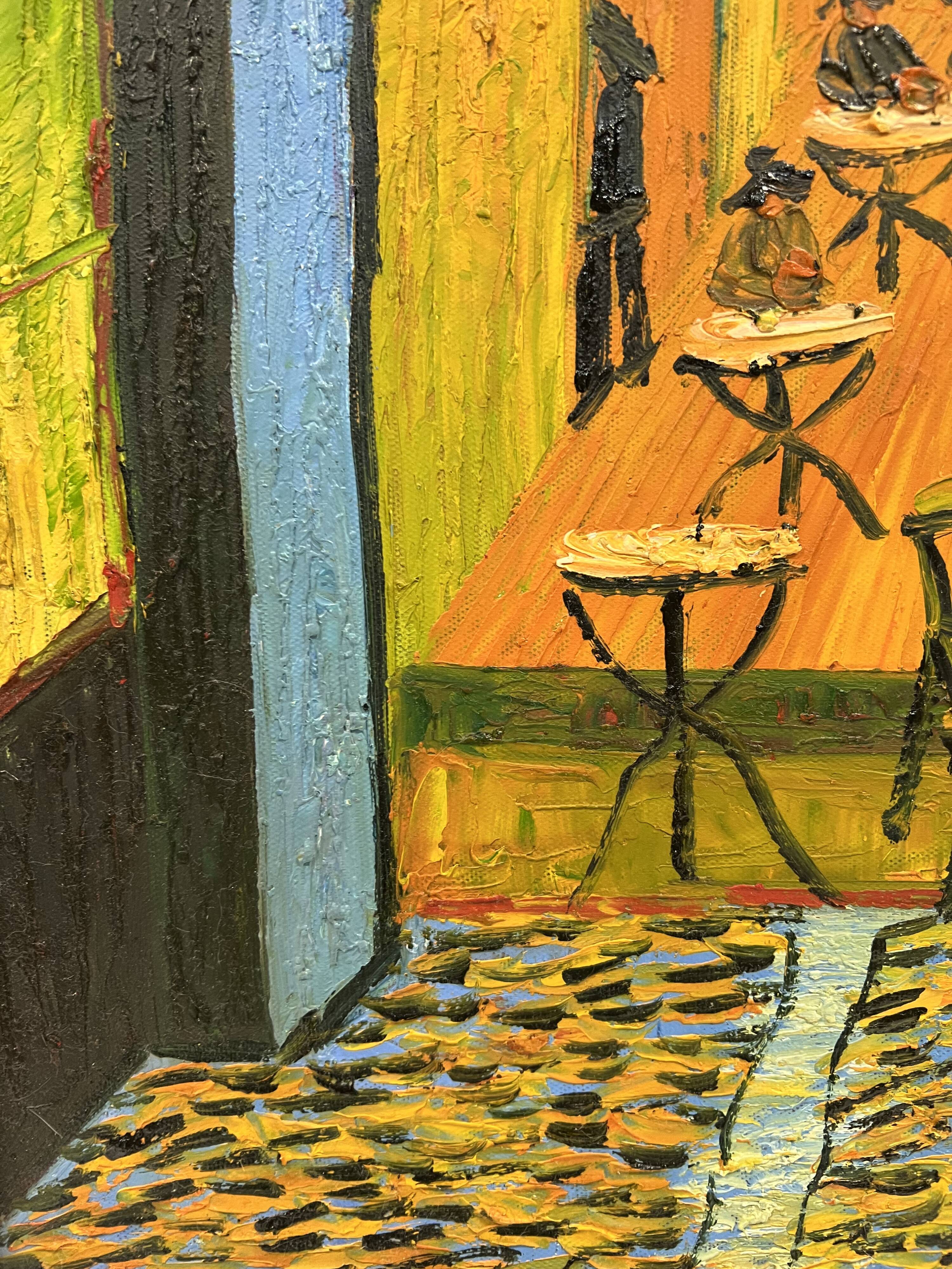 Reproduction painting van Gogh, Café terrace Arles