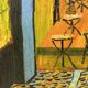 Reproduction tableau van gogh, terrasse de café arles