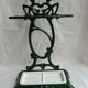 Art Nouveau style cast iron umbrella stand