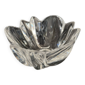 Orrefors Crystal Tulip Bowl Signed and Numbered Circa 1970