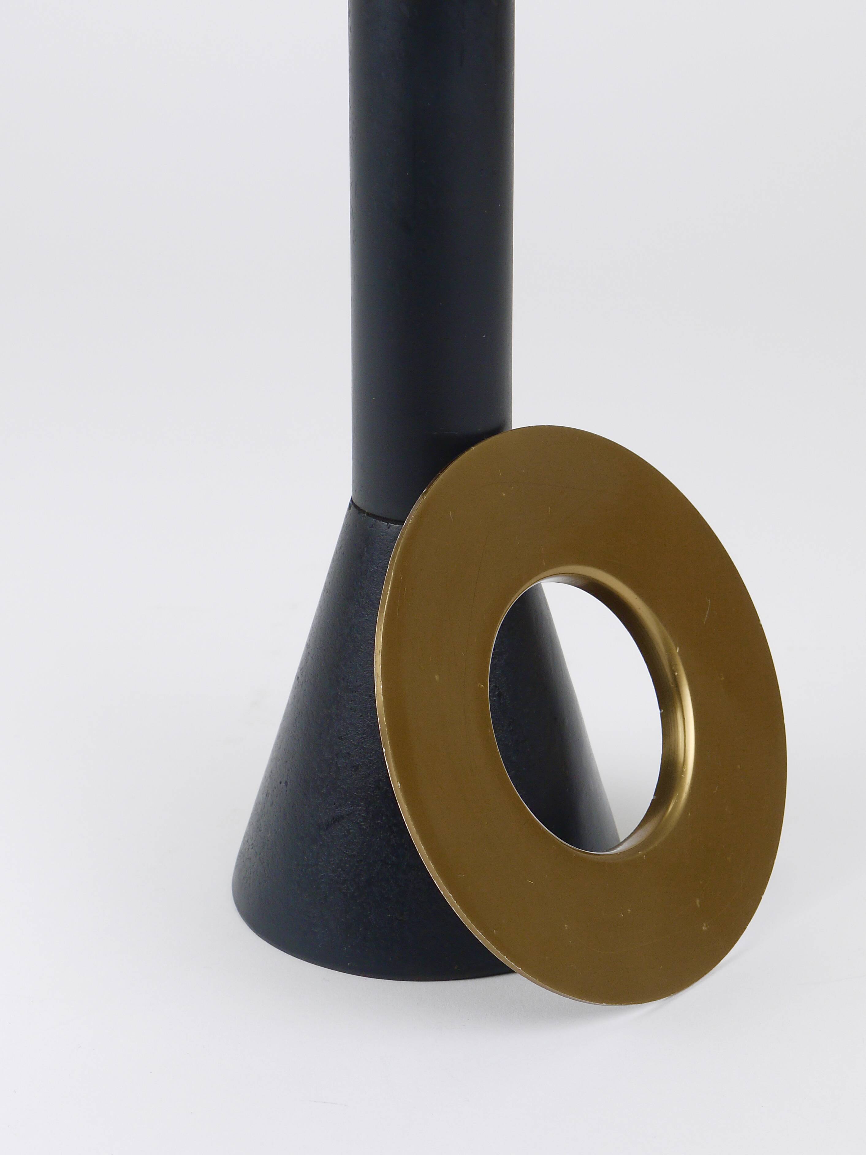 Werkstätte Hagenauer Wien Standing Floor Ashtray, Smoking Stand, Austria, 1