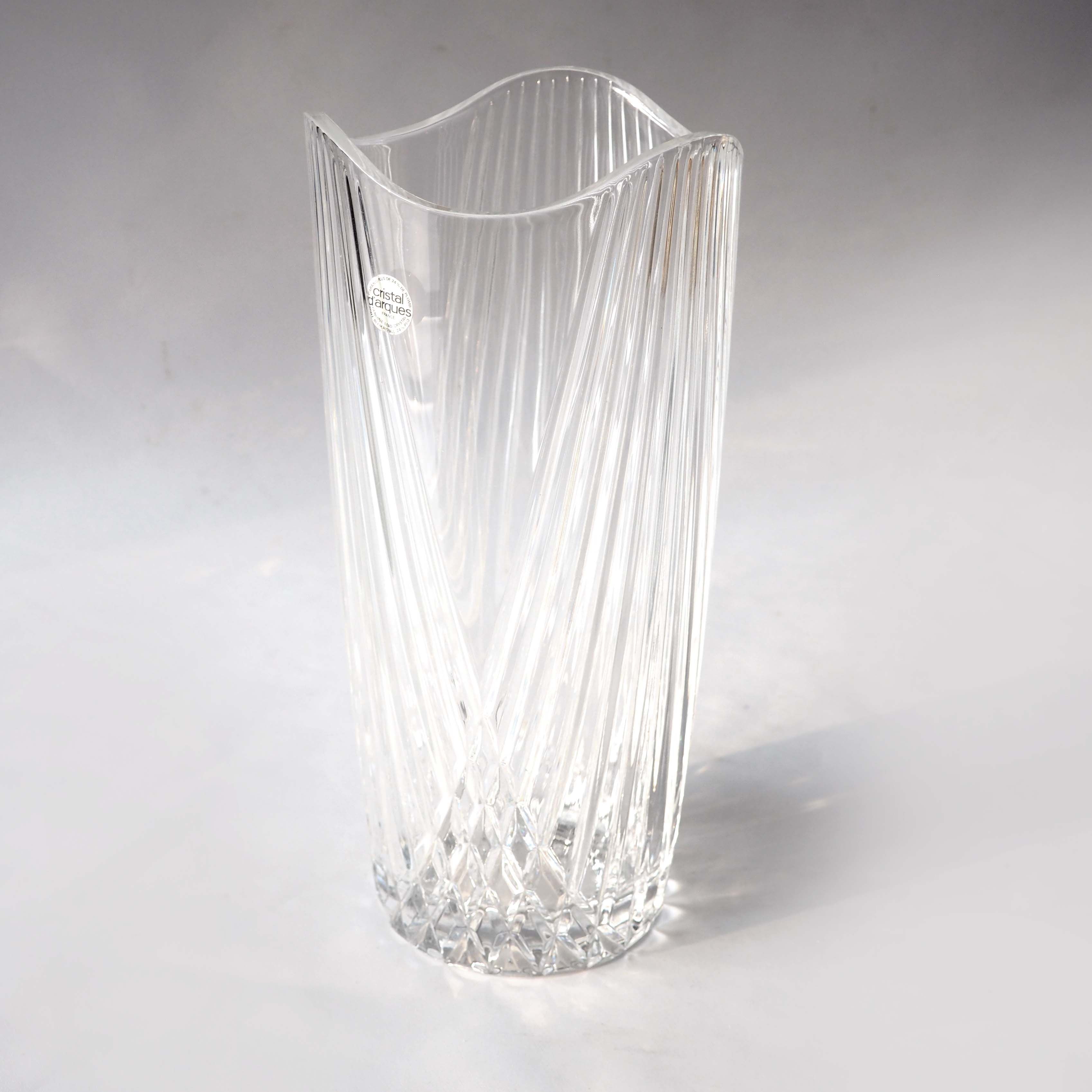 Crystal vase