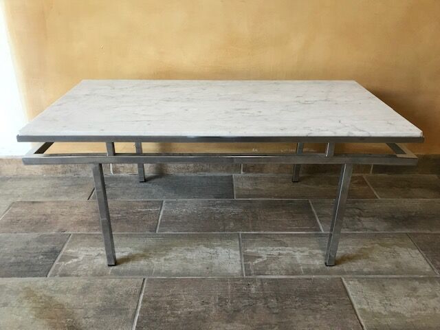 70s marble coffee table