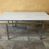 70s marble coffee table