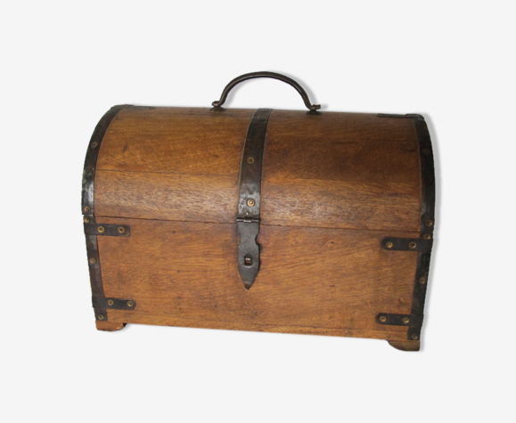 Boîte porte-bouteille en bois