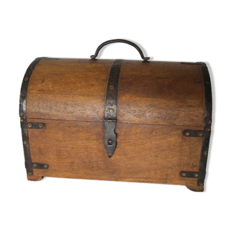 Boîte porte-bouteille en bois