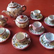 Earthenware dinner set