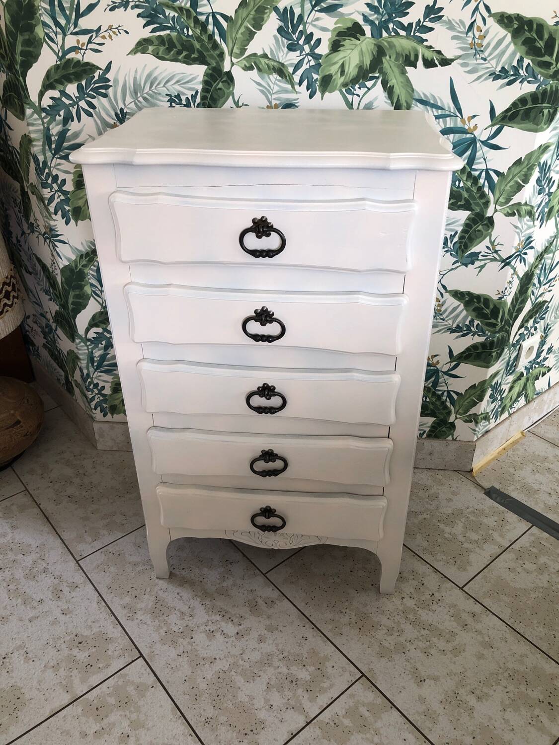 Commode / Chiffonnier ancien relooké