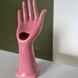 Pink soliflore hand