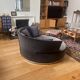 Maxalto B&B Italia round swivel sofa - Amoenus model