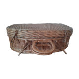 Vintage flat basket