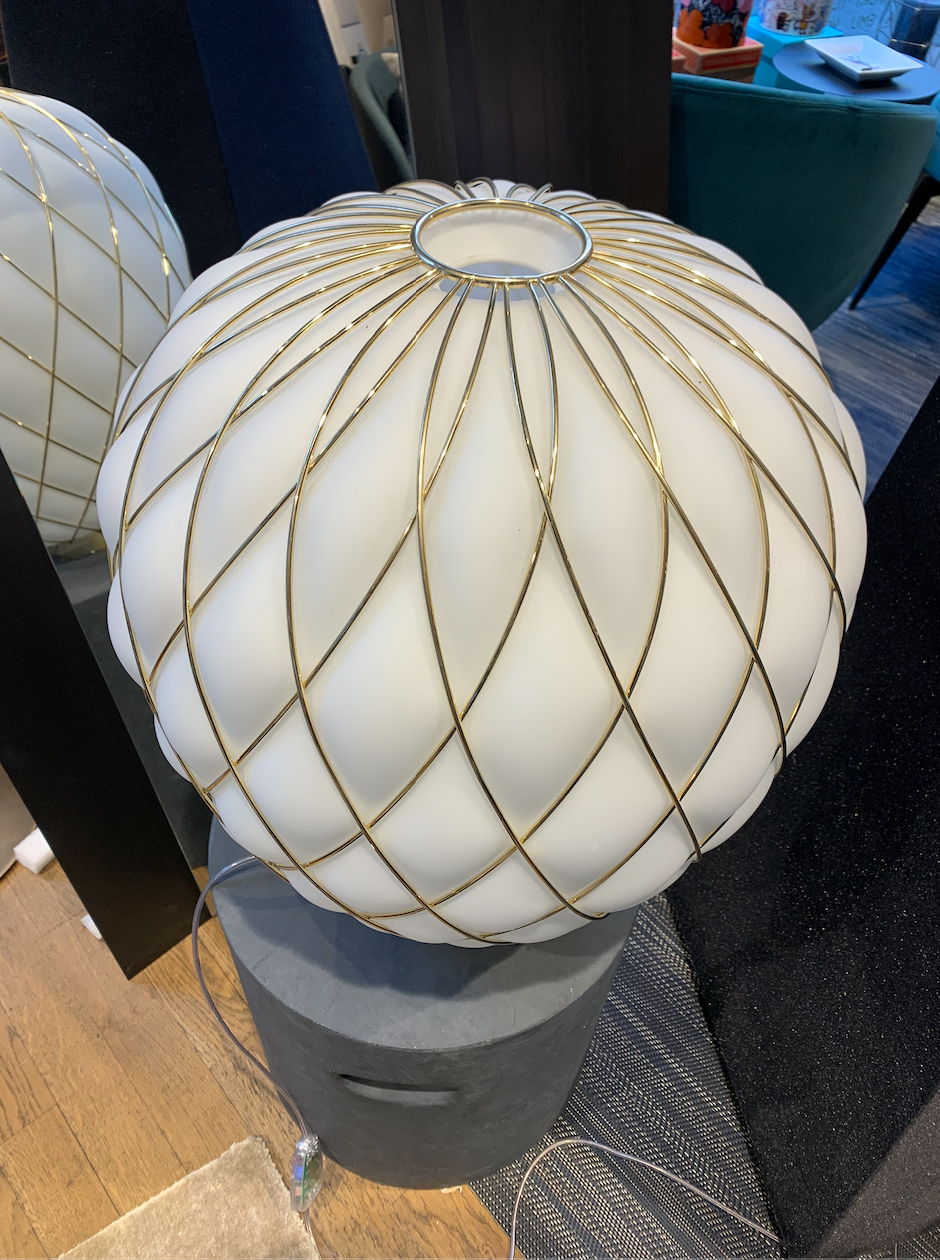 Fontana Arte pinecone lamp